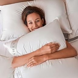 baisihan OverCloud™ Goose Down Pillows,King Size Soft-20
