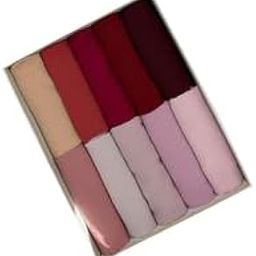 URSHIA DIAMOND GEORGETTE HIJAB PACK OF 10-image-9
