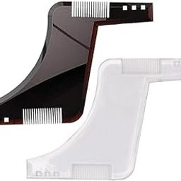 RAAYA Beard Shaping Tool Beard Shaping Template and Guide for Perfect Beard Shaping for Men and Boys Pack of 1 (Z Shape Beard Comb)-image-20