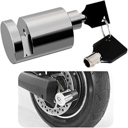 ELTRON TURBO ELT9900778 TITEG Steel Heavy Duty Disc Lock Brake Antitheft Locking Devices 7mm Pin Wheel Locking Security for Bike, Motorcycle, Scooty (Pack of 1, Chrome)-image-17