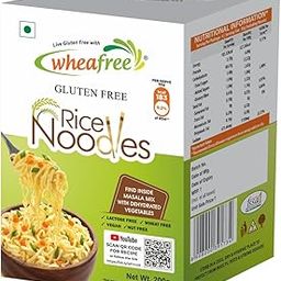 Wheafree Gluten Free Instant Rice Noodles | Masala Noodles With 14 Spices & Herbs, Source of Fibre, Iron and Vitamin A, B & C | No Maida | 200 Grams-image-93