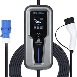 ORBLR EVO7+ | 7.2KW Portable EV Charger | SmartLife App with WiFi,BT | 32A Adjustable Current | IP65 | 32A Socket | OTA Updates | Limited 5 Yr Warranty| Carry Bag | Wall Mount | Gun Cable Holder-image-5