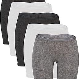 Women's Regular & Plus Size Stretch Cotton Long Leg 6.5" Boyshort Briefs-picture-14