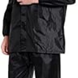 w+ Women's Bike/Scooter Waterproof Plain Rainsuit with Bag ()-picture-25