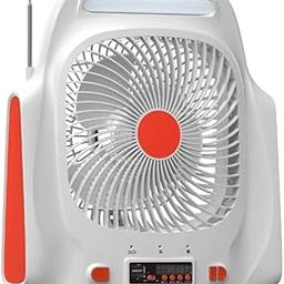Drumstone 𝟏𝟓 𝐘𝐄𝐀𝐑𝐒 𝐖𝐀𝐑𝐑𝐀𝐍𝐓𝐘 Solar and DC Dual Power Rechargeable Fan, The Ultimate Solar-Powered Comfort Outdoor Cooling Solution Fan.-image-80