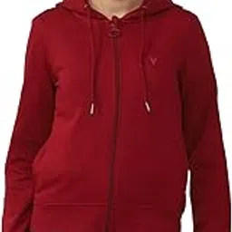 van heusen Women's Cotton Blend Hooded Neck Sweatshirt-picture-46