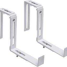 2X Flower Box Holder Support Deck Outdoor Window Box Brackets Flower Baskets-image-86