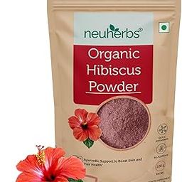 Neuherbs Organic Hibiscus Powder For Women & Men (100 gm, Pack of 1) | Ayurvedic Care To Boost Skin & Hair Health | 100% Natural & Vegan Friendly | Rich in Antioxident & Vitamin C | No Additives-image-45