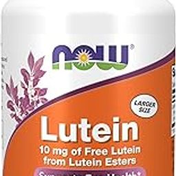 Now Foods Lutein 10 Mg from Lutein Esters Supports Eye Health Soft Gels - 120 Count-image-7