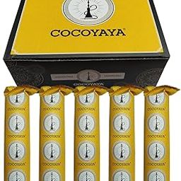 Cocoyaya Polo Hookah Charcoal Sheesha Magic Coal 5 Rolls (50 Disks)-image-51