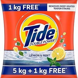 Tide Plus Double Power Detergent Washing Powder Lemon & Mint 5kg + 1kg FREE-picture-15