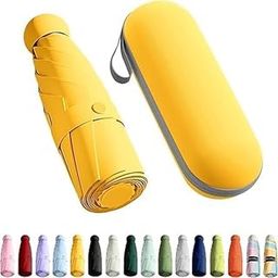 Portable Auto Travel Umbrella, UV Big Size Umbrella for Sun Protection Rain Windproof Strong large 3 fold for men women kids boys girls Perfect small & stylish Windproof & Compact-image-53