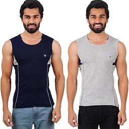 Premium Style Men's Cotton Gym Vest (S - XXL) (5 Colors Available)-image-99