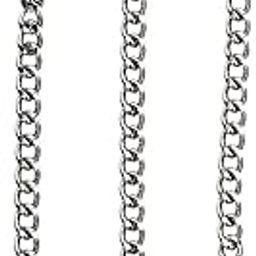 Pocket Watch Vest Chain 14.7 inch (37.5 cm) Silver-picture-38