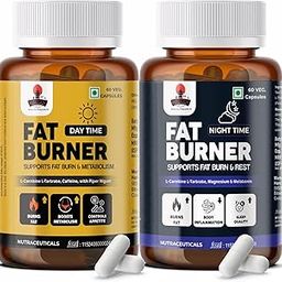 HARA HACHI-DIET & HEALTH FOOD Day & Night Fat Burner for Weight Loss for Women and Men | With Garcinia Cambogia, great for Fat Weight Loss for Women and Men | 60 Weight Loss Supplement Capsules-27
