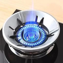 JEBISON Gas Stoves silver Gas Saver Burner Stand Gas Chula Burner Gas Saver Stand Jali Ring Fire & Windproof Energy Saving><><++ (PACK OF 3)-image-31