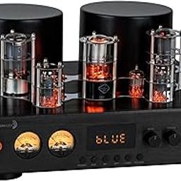 Dayton Audio HTA200 Integrated Stereo Hybrid Tube Amplifier 200 Watts-image-0