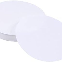 OATIPHO 200pcs Qualitative Medium Filter Paper for Laboratory Use Pulp for Chemistry Experiments Particle Retention Lightweight and Portable-image-6