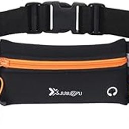 Multi-Functional Waterproof Running Jogging Belt Bum Waist Pouch Pack Orange-picture-1