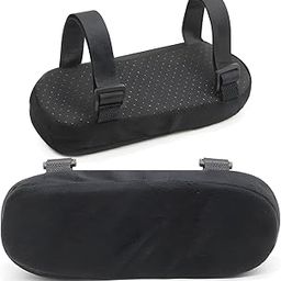 2Pcs Chair Armrest Cushion Pad Set, Comfortable Memory Foam Elbow Support for Gaming Chair Thick Armrest Covers with Quick Release Buckle & Anti-Slip Design-picture-24