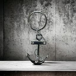 Prozin Anchor Metal Keychain and Keyring-picture-31
