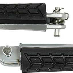 VKHAS Front foot rest for Apache 160,180,200 bs6 and bs4 and Rider All models with Heavy duty metal set of 2 pcs (left and right)-20
