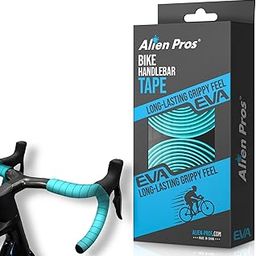 Alien Pros Bike Handlebar Tape EVA (Set of 2) Black Red White Blue Pink Green - Enhance Your Bike Grip with These Bicycle Handle bar Tape - Wrap Your Bike for an Awesome Comfortable Ride-image-13