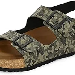 centrino Men’s Berkin-Style Slip-On Sandals | Open Toe Design | Soft PU Footbed | Lightweight & Comfortable | Arch Support | On-Grip Sole | Casual Outdoor Wear (9215)-picture-49