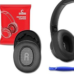 Crysendo Headphone Cushion for JBL Tune 700BT/ JBL Tune 750BT/ JBL Tune 760BT/ JBL Tune 750BTNC Headphones | Replacement Ear Cushion Pads | Protein Leather & Memory Foam (Black)-16