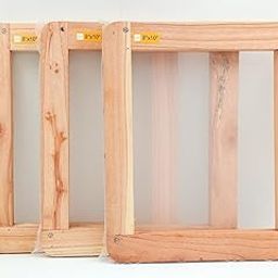 sumikrafts Screen Printing kit-Frame-Whole Sale Pack of 3 pcs- for Screen Printing Size Small 8'' X 10'' pre Stretched Silk Screen Frame-16