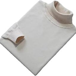 Exoctic Fashionstore Men's High Neck Pull on Long Sleeve Woolen Winter Sweater for Men-image-87