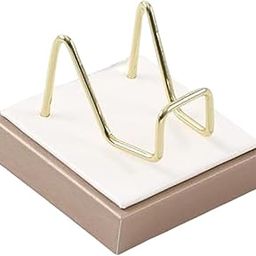 Multifunctional Arm Display Stand Holder Placement Racks for Rocks Office M(White Champagne)-image-8