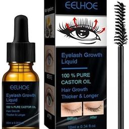 LOOM TREE® 4Xnatural Castor Oil Eyelash Growth Liquid Treatment Lashes Extension Serum | Makeup | Eyes | Lash Growth & Conditioner-11