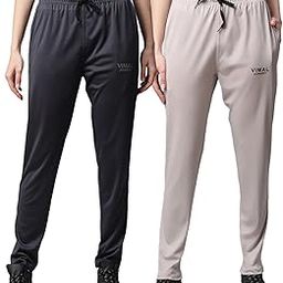 Dryfit Lycra Solid Trackpants for Women (Pack of 2)-Dryfit_D10_BLU_OLV_002-P-image-75