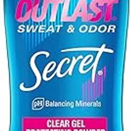 Secret Outlast Clear Gel Antiperspirant & Deodorant, Protecting Powder-34