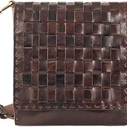 Genuine Leather Handmade Check Pattern Girls And Women’s Small Cross Body Sling Bag For Daily Use,-image-25
