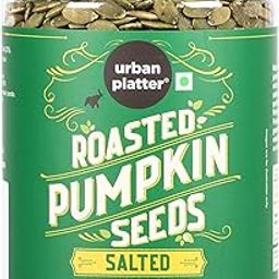 Urban Platter Roasted & Salted Pumpkin Seeds, 500g (Use in Salads, Trail Mixes, Baked Goods, Granola Bars, Desserts | Source of Protein & Fibre | Keto Diet Friendly | Immunity Booster | Pepitas Seed | Healthy Superfood Snack)-image-45