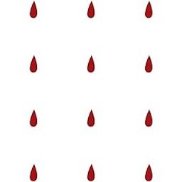 Comet Busters Red Tear Drop Bindis (5mm) (BIN1062)-image-25