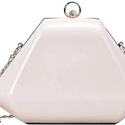 toobacraft TOOBA Classy Girl's Clutch (White)-picture-35