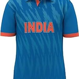 Kids Blue Cricket Jersey-picture-32