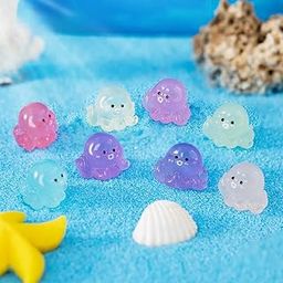 Chocozone Pack of 30 Octopus Miniatures Garden Decoration Items Landscape Fairy Garden Décor Home Decorations-image-91