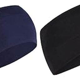 BISMAADH Headband for Women, Versatile Solid Headband Hair Wrap Multi-Style Casual Sports Headwear, Stretchy Breathable Moisture Wicking Microfiber Head Wrap for Workout, Running, Yoga Free Size-image-21
