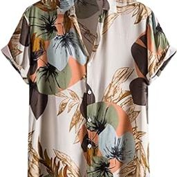 Shirt for Men | Casul Stylish| Men's Printed Regular Fit | Half Sleeve | Formal Shirts for Man | Summer-Button Down-picture-16