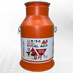 RVCAL-AD3 HIGH Performance Liquid Calcium for Cattle, Cow, Buffalo, Goat, Pig, Horse & Sheep 10L Cane-image-2