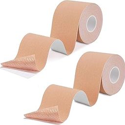 Breast Lift Tape, Boob Tape for Breast Lift & Shape, Bob Tape for Large Breast, Breathable Push Up Tape, Invisible Body Tape for Women-image-98