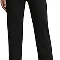 Women's Cotton Blend Elasticated Regular Fit High Waist Stretch Pants-image-22
