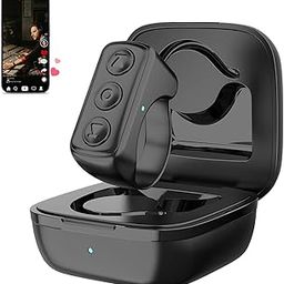 3-Link TikTok Scrolling Ring, Remote Control for TikTok/YouTube Shorts/Instagram Reels, Bluetooth Page Turner for iPad/Kindle App/iPhone/Android (Black)-picture-32