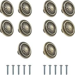 VOLO Antique Brass Cabinet Knob/Wardrobe Door Knobs/Cupboard Drawer Pull Handle/Kitchen Drawer Knob(Knob_S-152_Antique, 1 Pcs)-image-35