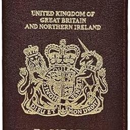 Leather British Passport Cover Passport Holder Slim Passport Cover for Travel, Gift Women & Man, Vaccine Card Slot ​(Brown)-image-6