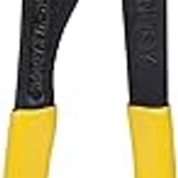 STANLEY 71-669 10'' Steel Slim Water Joint Curve Pump Plier with Anti-Corrosion Properties for Plumbing Use, YELLOW & BLACK-17